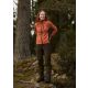 Chevalier Damen Fleecejacke Tay Orange/Braun