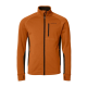 Chevalier Herren Jacke Tay Fleece Orange/Braun