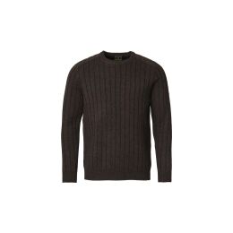 Chevalier Herren Pullover Fjord Plated RN Braun