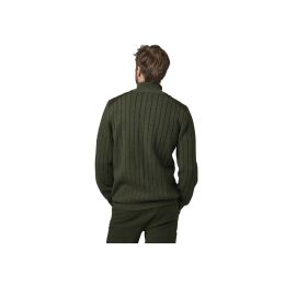 Chevalier Herren Cardigan Fjord Plated Wool Grn