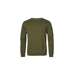 Chevalier Herren Pullover Gaup Cotton RN Gr&uuml;n