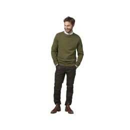 Chevalier Herren Pullover Gaup Cotton RN Gr&uuml;n