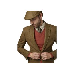 Chevalier Herren Tweed Blazer Hawick Braun