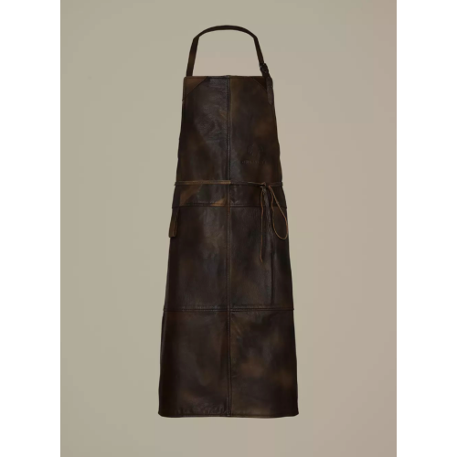 Chevalier Schürze Apron Leder Braun One Size