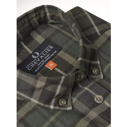 Chevalier Damen Bluse Banton Kariert/Gr&uuml;n 38W