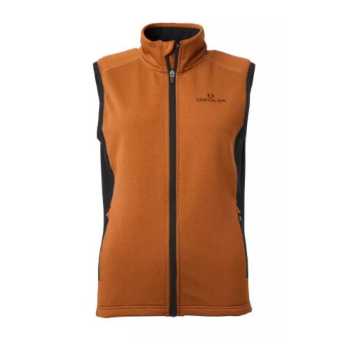 Chevalier Damen Fleeceweste Lenzie Orange/Braun 40W