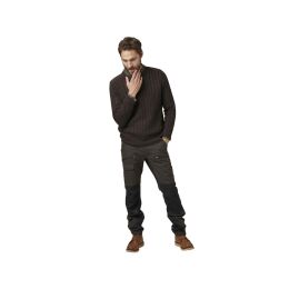 Chevalier Herren Pullover Fjord Plated RN Braun S