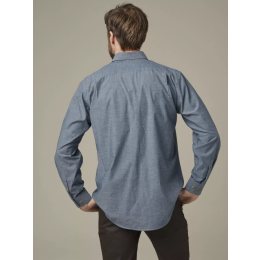 Chevalier Herren Hemd Camp Chambray BD LS