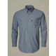 Chevalier Herren Hemd Camp Chambray BD LS