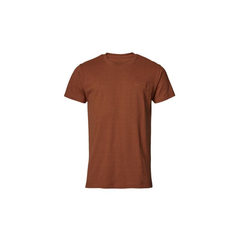 Chevalier Herren T-Shirt Whits Pique Tee Orange