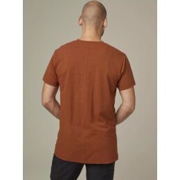 Chevalier Herren T-Shirt Whits Pique Tee Orange