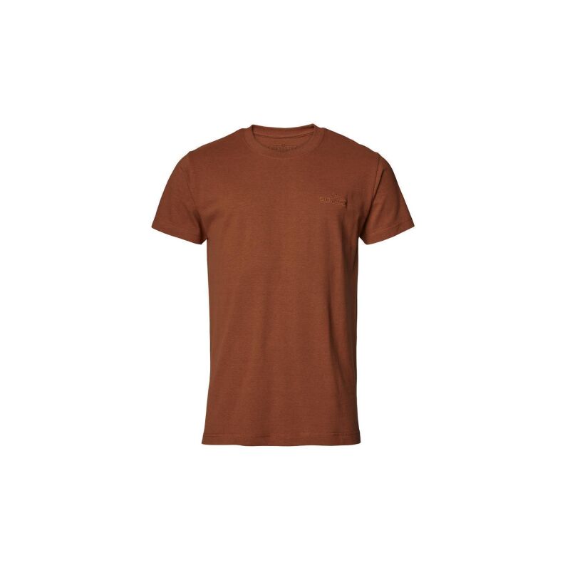Chevalier Herren T-Shirt Whits Pique Tee Orange M