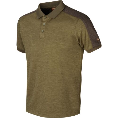 Härkila Tech Poloshirt Willow green M