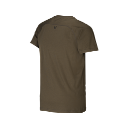 Härkila Logo T-Shirt 2er Pack Willow green/Slate brown