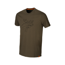 H&auml;rkila Graphic T-Shirt 2er Pack Willow green/Slate brown