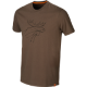 Härkila Graphic T-Shirt 2er Pack Willow green/Slate brown