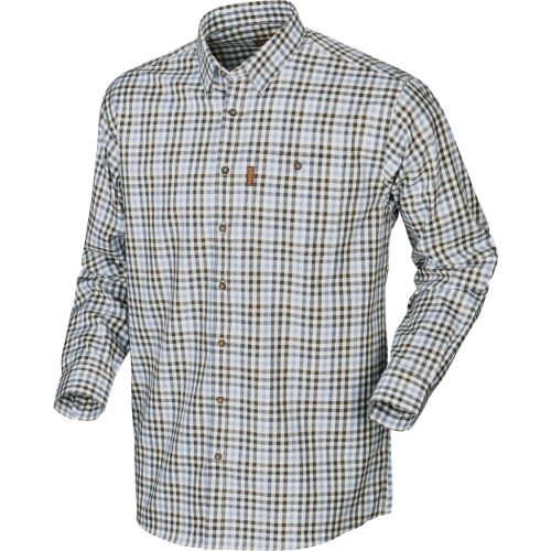 Härkila Herren Hemd Milford Heritage blue check 4XL