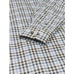 Hrkila Herren Hemd Milford Heritage blue check 4XL