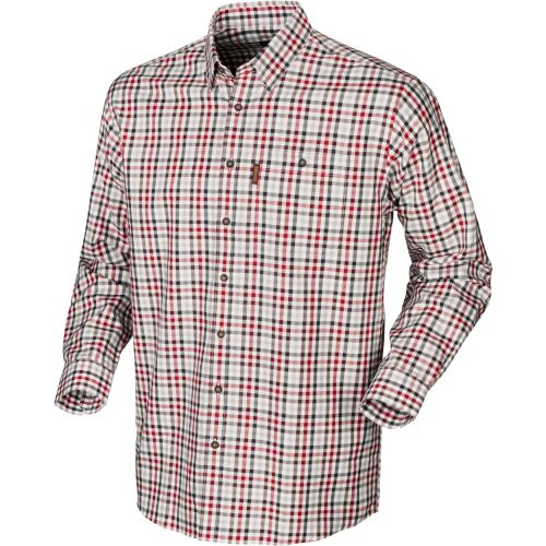 Härkila Herren Hemd Milford Jester red check