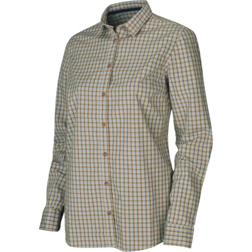 Härkila Selja Lady Shirt Heritage blue check XL