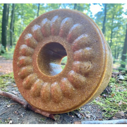 Wildlutscher Wild Leckstein s&uuml;&szlig;er Honig mit gemahlenem Mais