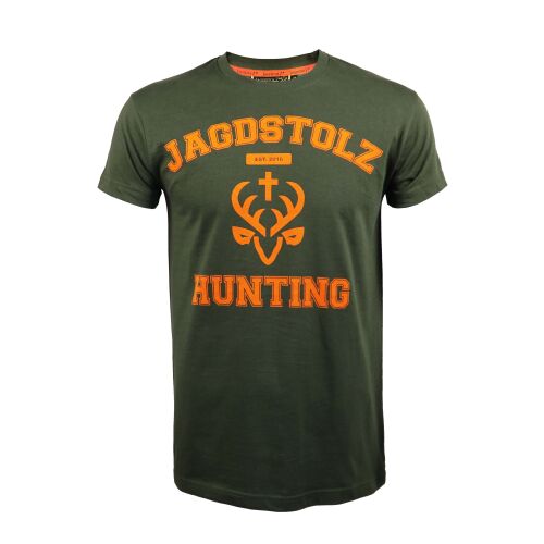 Jagdstolz Herren T-Shirt College Orange