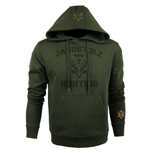 Jagdstolz Herren Hoodie College Green L