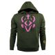 Jagdstolz Damen Hoodie Big Logo Pink