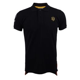 Jagdstolz Herren Polo-Shirt Black