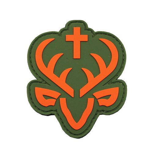 Jagdstolz Logo Patch Orange/ Green