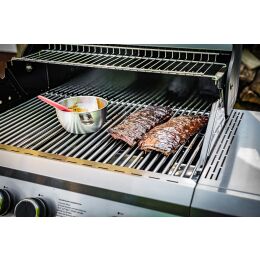 Grillf&uuml;rst Gasgrill G310E mit Edelstahl Rosten