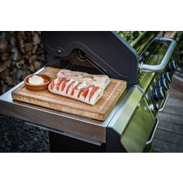 Grillf&uuml;rst Gasgrill G310E mit Edelstahl Rosten