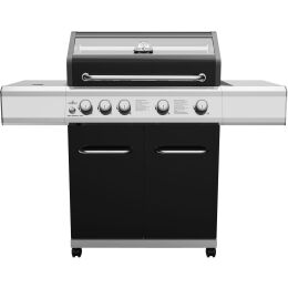 Grillf&uuml;rst Gasgrill G410E mit Edelstahl Rosten