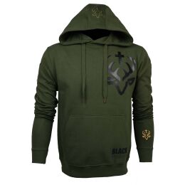 Jagdstolz Herren Hoodie Logo Black