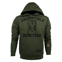 Jagdstolz Herren Hoodie College Black