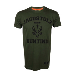 Jagdstolz Herren T-Shirt College Black 3XL