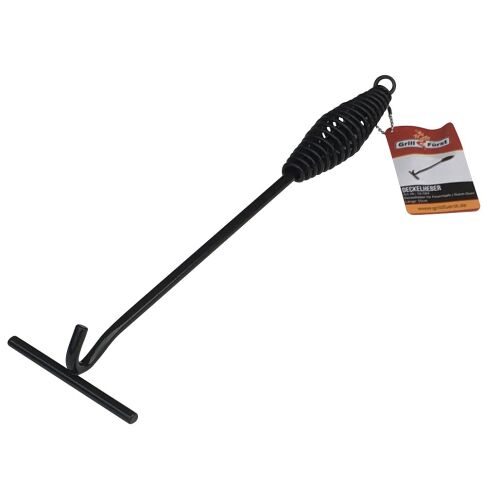 Grillfürst Deckelheber und Schürrhaken 35cm