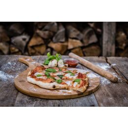 Grillf&uuml;rst Pizzabrett Bambus 33 cm