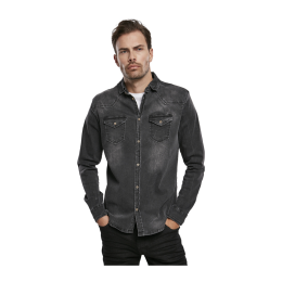 Brandit Herrenshirt Riley Denim