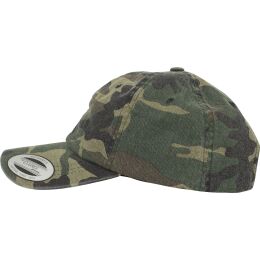 YUPOONG Inc. UNISEX Low Profile Camo Washed Cap