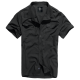 Brandit Herrenhemd Roadstar Shirt Kurzarm Schwarz S