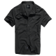 Brandit Herrenhemd Roadstar Shirt Kurzarm Schwarz XL