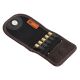 RWS Patronenetui Loden braun medium  für Kal. .270 Win  - 9,3x74R