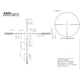 DDoptics Zielfernrohr V10 4-40x50 DDMP