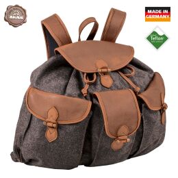 AKAH Lodenrucksack de Luxe mit Elchleder