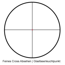 DDoptics Zielfernrohr V6 1-6x24 HDX GEN. III mit Ifiber