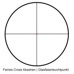 DDoptics Zielfernrohr V6 1-6x24 HDX GEN. III mit Ifiber Crosshair