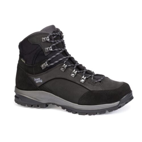 Han Wag Herren Stiefel Banks SF Extra GTX mocca/asphalt 8 UK- 42 EU