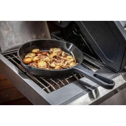 Grillf&uuml;rst Gusseisen Pfanne mit Stielgriff Durchmesser 35 cm