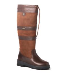 Dubarry Damen Lederstiefel Weit Galway ExtraFit  FB. Walnut 38